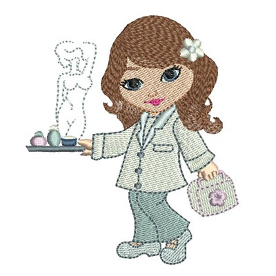 Matriz de matriz Matriz De Bordado Esteticista